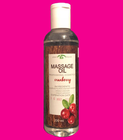 ULJE ZA MASAZU - BRUSNICA